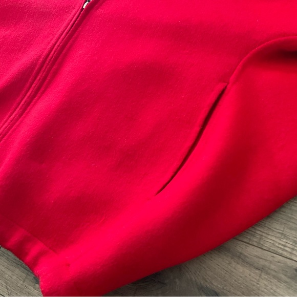 Mes Demoiselles Pantin red zip wool jacket, new - Picture 7 of 9
